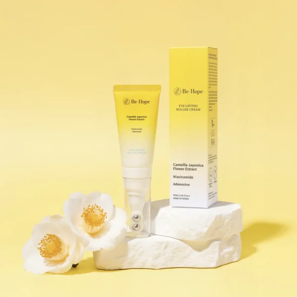 Be-Hope Увлажняющий и укрепляющий крем для области вокруг глаз с массажным роликом