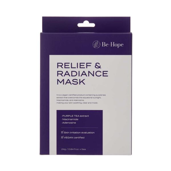Be-Hope Увлажняющая и успокаивающая тканевая маска